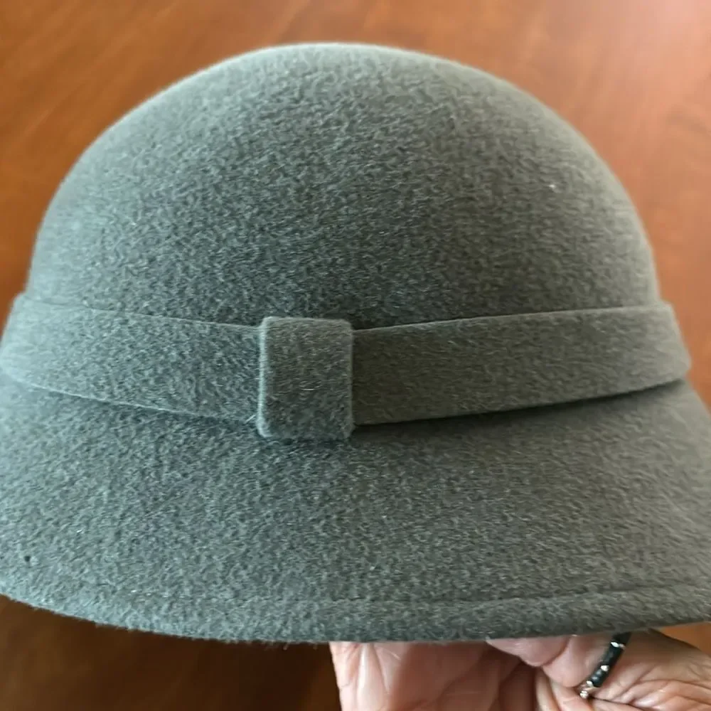 Vintage Makins New York Gray Wool Hat